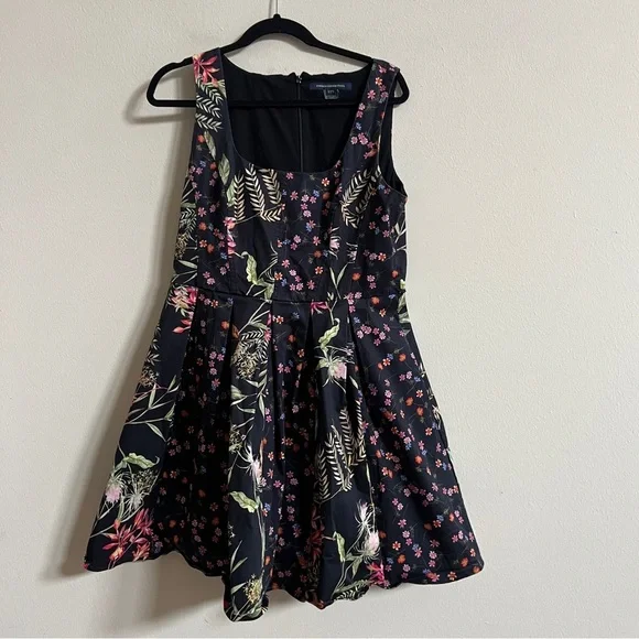 French Connection Bluhm and Botero Mix Dress - Picture 2 of 3